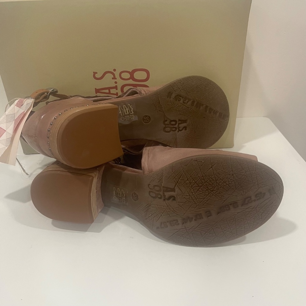 NIB A.S.98 Markie Sandals (38) - Picture 12 of 14
